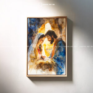 Tranh Thánh Gia Với Sự Ấm Áp Lan Tỏa Yêu Thương 2