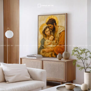 Tranh Thánh Gia Với Sự Ấm Áp Lan Tỏa Yêu Thương 3