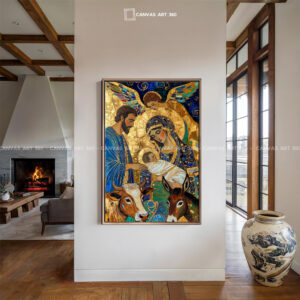 Tranh Thánh Gia Với Sự Ấm Áp Lan Tỏa Yêu Thương 8