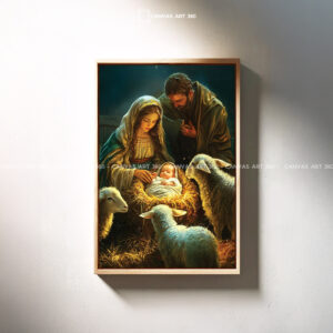 Tranh Thánh Gia Với Hào Quang Của Niềm Tin Mới 2